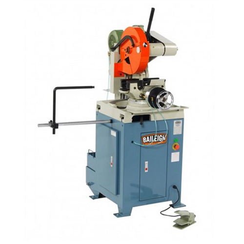 1002591 Baileigh 220V 60Hz 3Hp Semi-Auto Cold Saw 14"