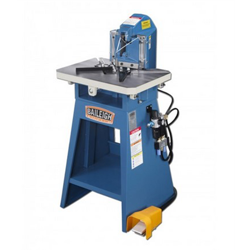 1007236 Baileigh Pn-3130 11Ga Mild Steel Air Operated 5In