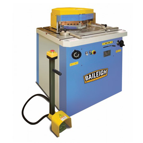 1007269 Baileigh 4Ga Hyd Var. Angle Sheet Metal Notcher