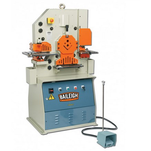 1007792 Baileigh 220V 3Ph 50Ton Five Station Ironworker