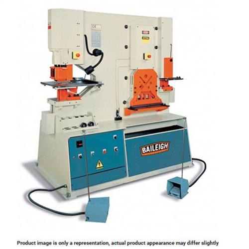 1007865 Baileigh 220V 3Ph 95Ton Dual Operator Ironworker