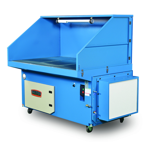 1017590 Baileigh Downdraft Table 80X52 Air Pulse Clean