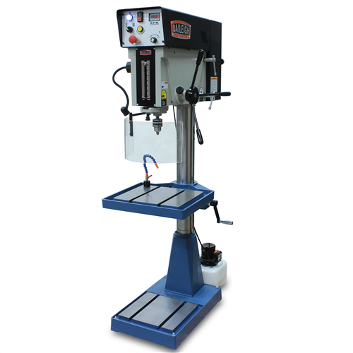 1020169 Baileigh 1Ph Inverter Drill Press W/ Ce Lamp