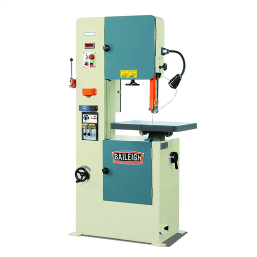1230390 Baileigh Dy-500 220V 2Hp 1Ph 20" Vertical Bandsaw