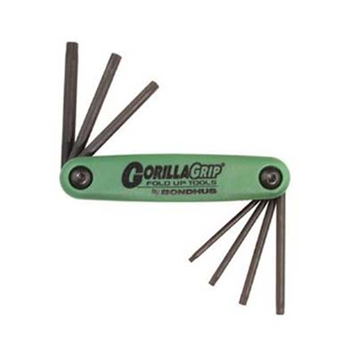 12636 Bondhus Corp. Set 7 Tamper Resistant Gorilla