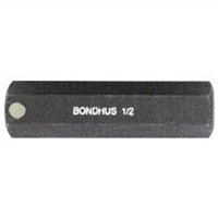 43668 Bondhus Corp. Hex Bit W/3/8" Dr Skt 6Mm X 6"