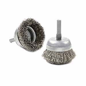 1612 Brush Research 1-3/4 Steel Cup Brush