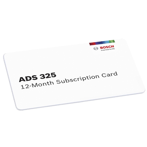 3925-SUB Bosch Ads 325 Diagnostic Scan Tool 12-Month Software Subscription