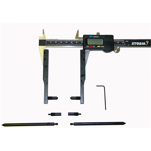 3K301-00 Central Tools Drum & Rotor Adapter Kit Plus Caliper
