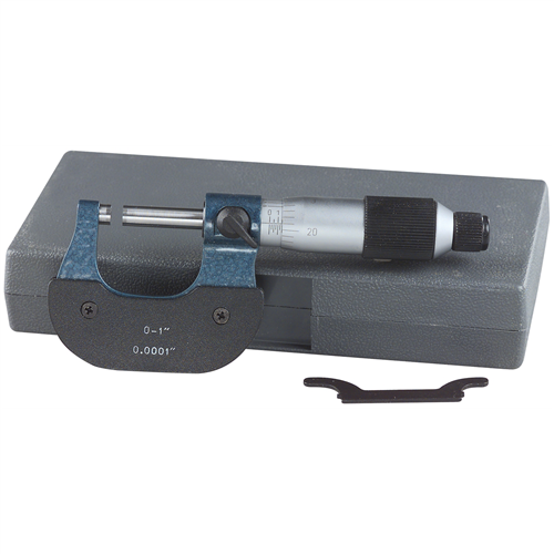 3M101-00 Central Tools Micrometer 0-1" Mechanical Digital