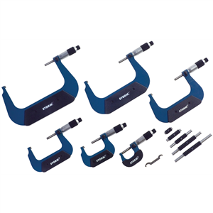 3M116-00 Central Tools Import Outside Micrometer 6Pc Set