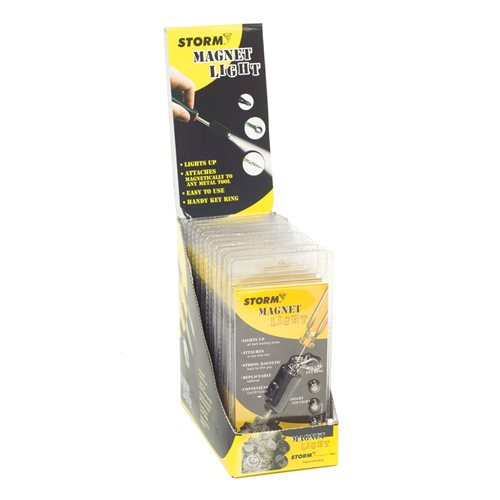 3S201 Central Tools 12 Pack Magnet Tool Light Display
