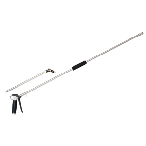 TYP2548-X45 Coil Hose Typhoon Blow Gun With 48" Angle Tip Extension, 1/4" Npt