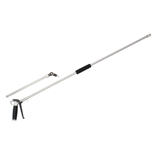 TYP2548-X45 Coil Hose Typhoon Blow Gun With 48" Angle Tip Extension, 1/4" Npt