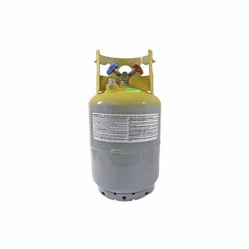 30 lb 400PSI REFRIGERANT RECOVERY TANK

D.O.T. approved 30lb recovery tank with Â¼â€ SAE male fittings.

Water Capacity: 26.2lb / 11.9kg
DOT Specification: DOT04BA-400
Service Pressure: 400PSIG
