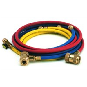 HS6BL Cps Products Hose 72 R12 Blue W/In Line Ball Valve