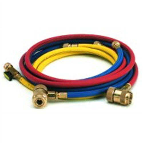 HS6BL Cps Products Hose 72 R12 Blue W/In Line Ball Valve