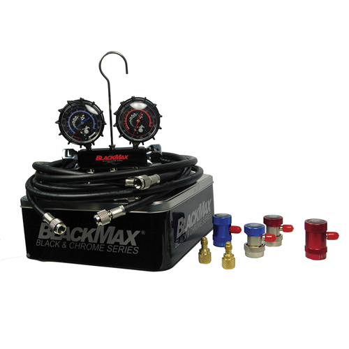 MAID8QDL Cps Products Black Max Series Dual R134A And R1234Yf Manifold G
