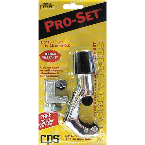 TCSET Cps Products Tc 127 & Tc 274 Tube Cutters In Blister Pak