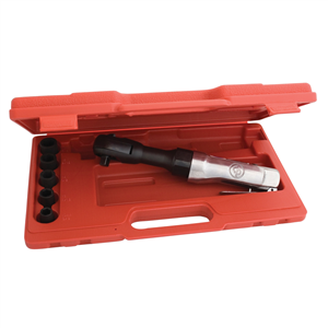 T024201 Chicago Pneumatic Ratchet Air 3/8 W/ Case, 5 Soc, Ligh