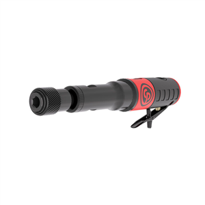 Chicago Pneumatic CP873C-HDES - Extended Shank, Low Speed Heavy Duty Composite Air Tire Buffer with Quick Change 7/16" Hex Shank Chuck, 0.67 HP / 500 W Air Motor - 3,500 RPM