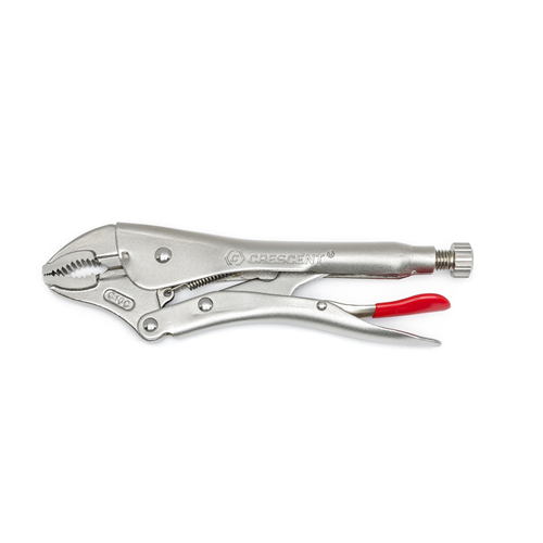 C5CVN Crescent 5" Curved Jaw Locking Pliers With Wire Cutter