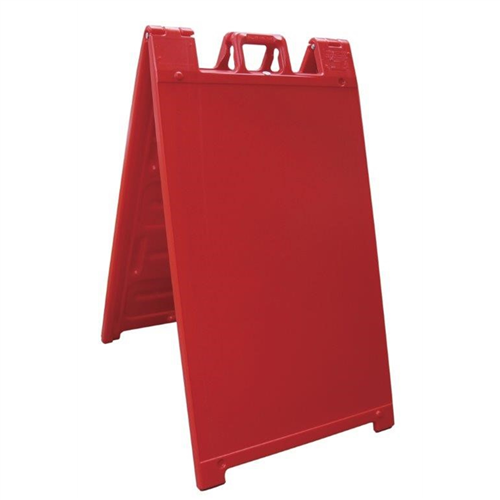 1225RD Chaos Safety Supplies A-Frame Advertisement Marketing Sign Red