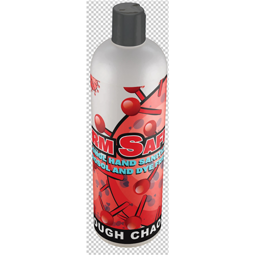 91510 Chaos Safety Supplies Hand Sanitizer 75 Pct Alc 18 Oz. Covid-19 12/Pk