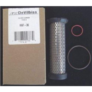 190937 Devilbiss Charcoal Filter Element Haf-36