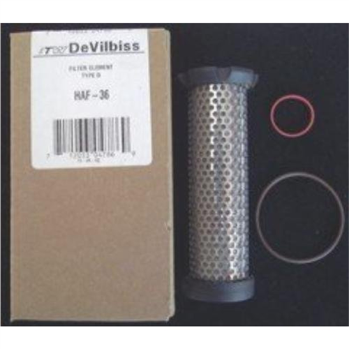 190937 Devilbiss Charcoal Filter Element Haf-36