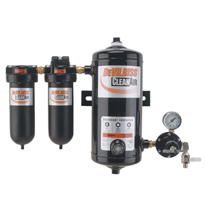 130026 Devilbiss 3-Stage Desiccant Air Dryer System