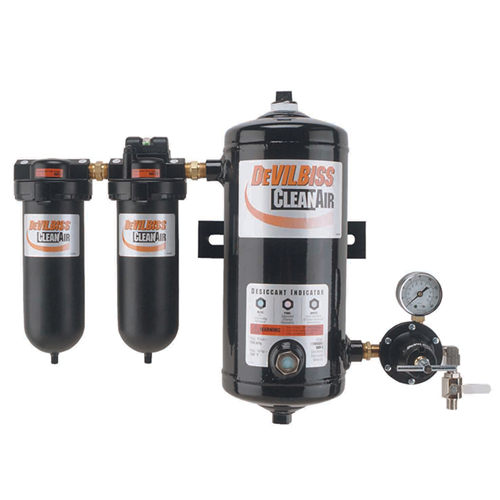 130026 Devilbiss 3-Stage Desiccant Air Dryer System