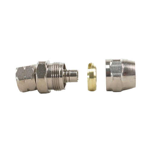 240033 Devilbiss Reuseable Hose End 1/4Npsfx11/16Od