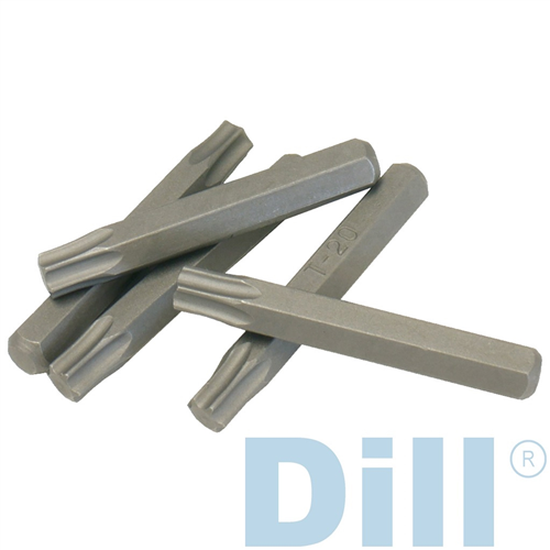 1327778 Dill Air Controls Replacement T-20 Bits For 5535 Driver (Pack Of 5)