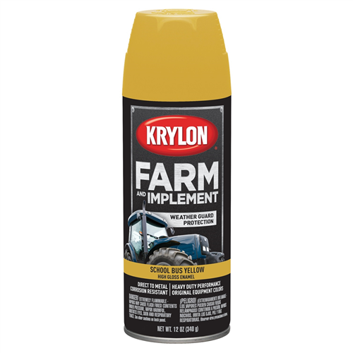 1957 Krylon School Bus Yellow 12 Oz.