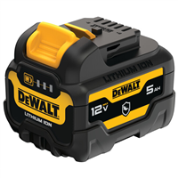 DCB126G Dewalt Dewalt 12V Oil Resistant 5Ah Battery