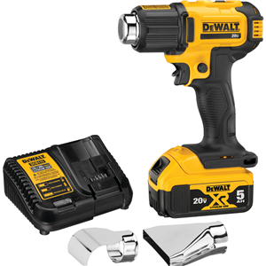 DCE530P1 Dewalt 20V Cordless Heat Gun Kit