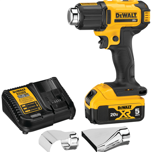 DCE530P1 Dewalt 20V Cordless Heat Gun Kit