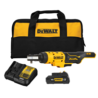 DCF504GG1 Dewalt 12V  1/4" Xtreme Compact Open Head Rachet Kit With 1 Oil Resistant Battery