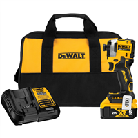 DCF850P1 Dewalt 20V Max 3 Speed 1/4" Impact Driver Kit