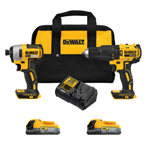 DCK274E2 Dewalt Dewalt 20V Max Powerstack 2-Tool Combo Kit