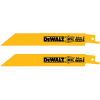 DW4813 Dewalt Recip Saw Blade 6" 24Tpi 5Pk