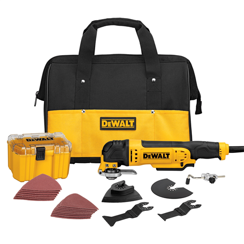 DWE315K Dewalt Oscillating Cutting And Sanding Multi Tool