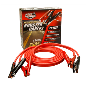 86600104 Coleman Cable Cable Booster 20' 4Ga Twin Red