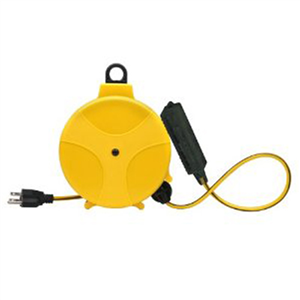 E315 Coleman Cable 20' Yellow Retractable C Reel