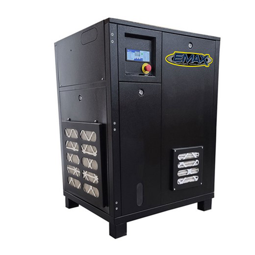 ERI0100003 Emax Emax 10Hp 3Ph Industrial Rotary Screw Compressor-Cabinet Only