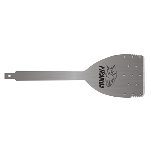 The Equalizer&reg; Piranha&trade; blade uses the samecutting technology as the original HydroBlade&trade;but also incorporates serration on a portion ofeach side of the blade, making cutting from leftto right and right to left much easier.