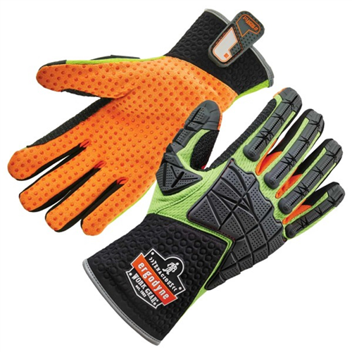 17905 Ergodyne 925F(X) Xl Lime Std Dorsal Impact-Reduce Gloves