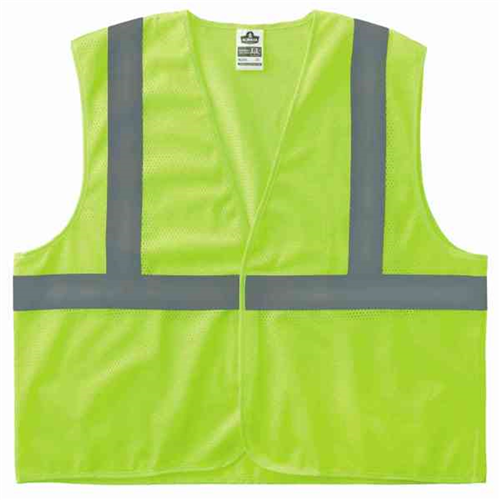 20971 Ergodyne 8205Hl Xs Lime Type R Class 2 Super Mesh Vest