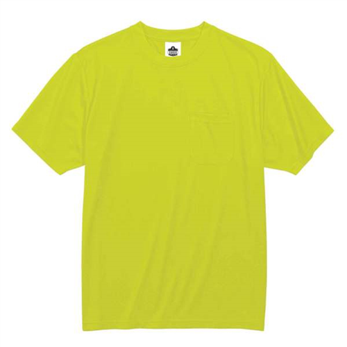 21558 Ergodyne 8089 4Xl Lime Non-Cert T-Shirt